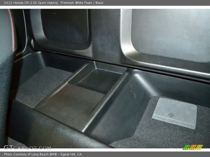 Premium White Pearl / Black 2013 Honda CR-Z EX Sport Hybrid
