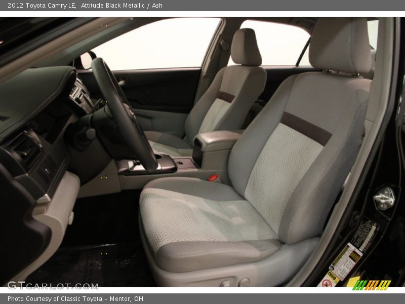Attitude Black Metallic / Ash 2012 Toyota Camry LE