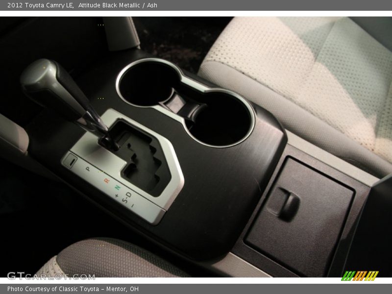 Attitude Black Metallic / Ash 2012 Toyota Camry LE