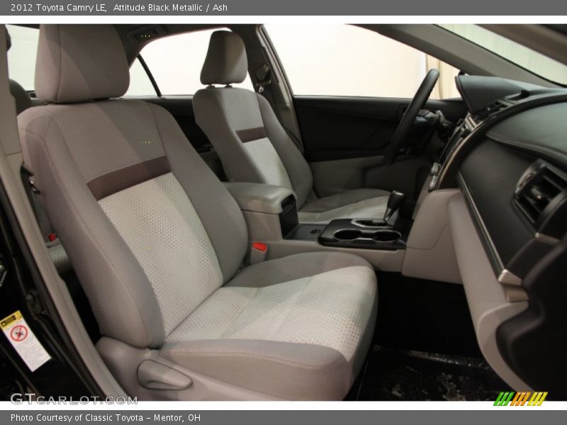 Attitude Black Metallic / Ash 2012 Toyota Camry LE