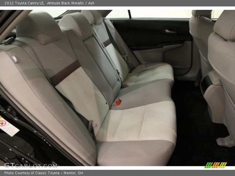Attitude Black Metallic / Ash 2012 Toyota Camry LE