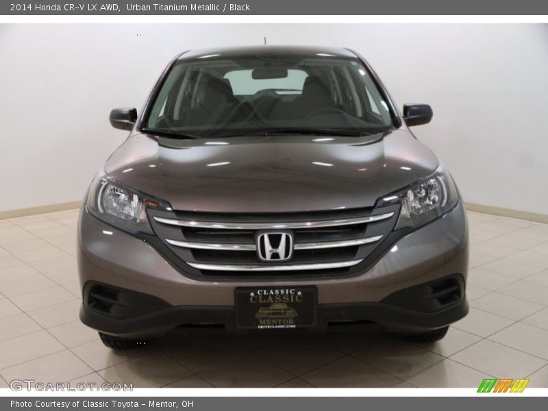Urban Titanium Metallic / Black 2014 Honda CR-V LX AWD