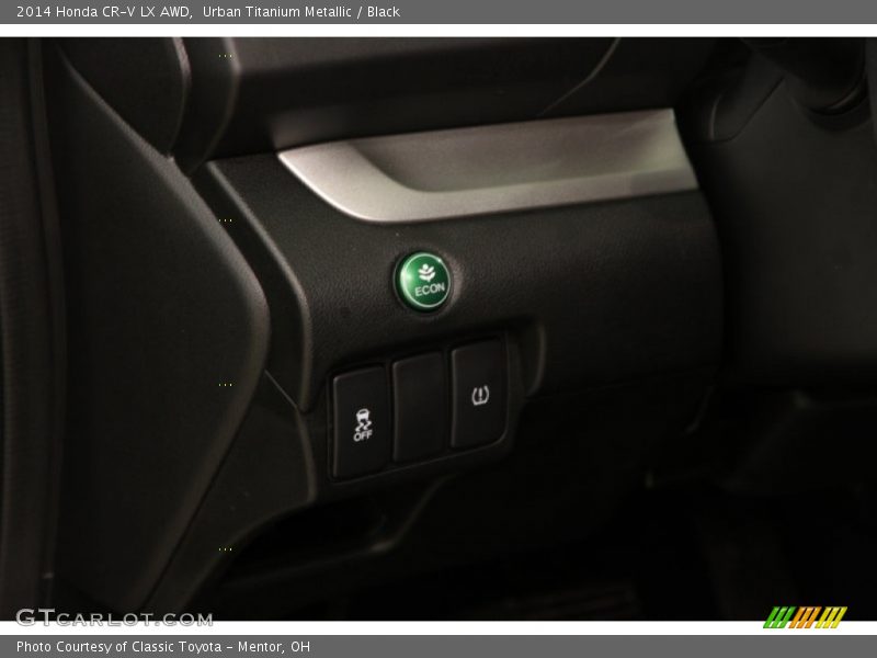 Urban Titanium Metallic / Black 2014 Honda CR-V LX AWD