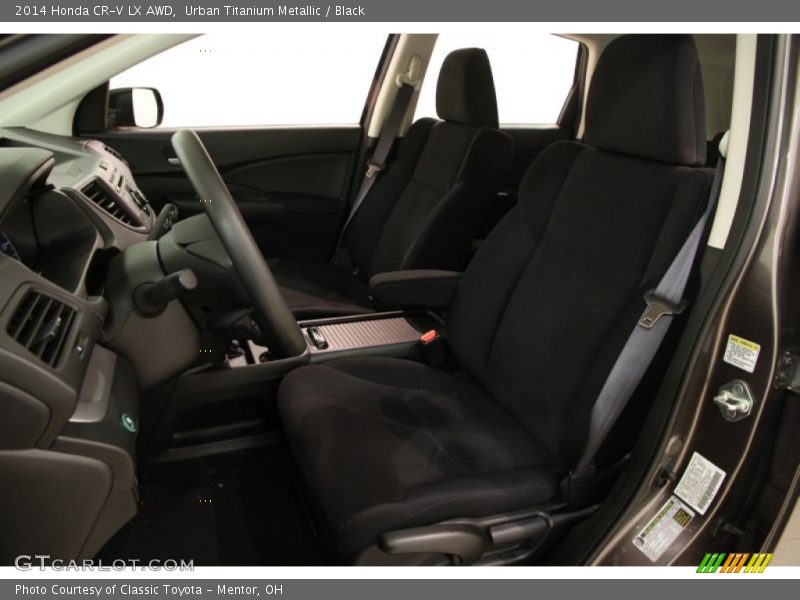 Urban Titanium Metallic / Black 2014 Honda CR-V LX AWD