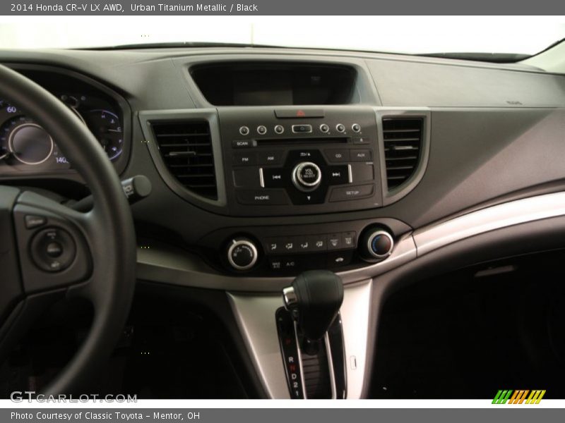 Urban Titanium Metallic / Black 2014 Honda CR-V LX AWD