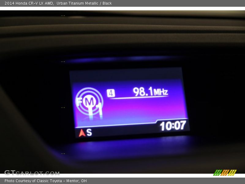 Urban Titanium Metallic / Black 2014 Honda CR-V LX AWD