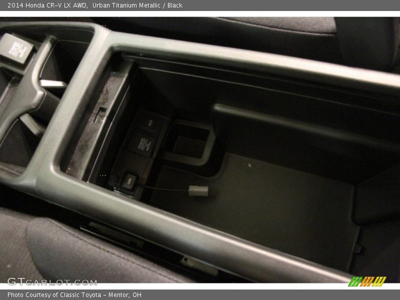 Urban Titanium Metallic / Black 2014 Honda CR-V LX AWD
