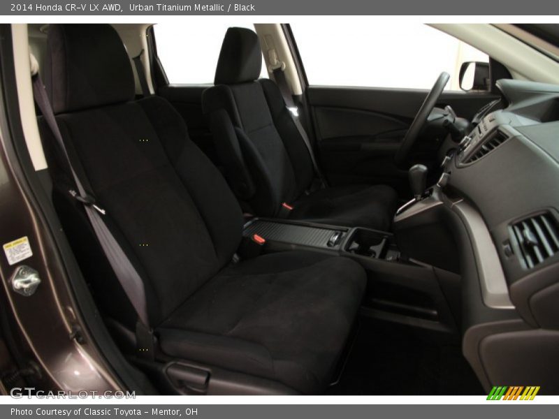 Urban Titanium Metallic / Black 2014 Honda CR-V LX AWD
