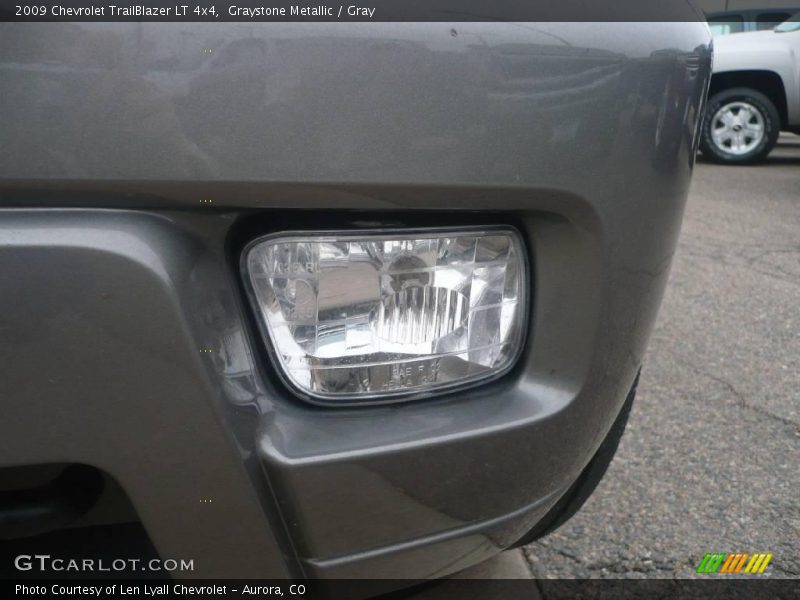 Graystone Metallic / Gray 2009 Chevrolet TrailBlazer LT 4x4