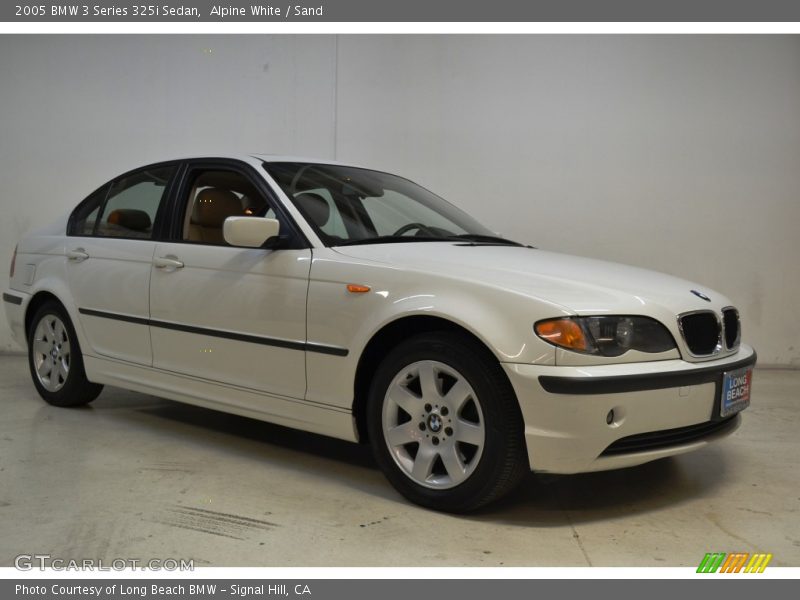 Alpine White / Sand 2005 BMW 3 Series 325i Sedan