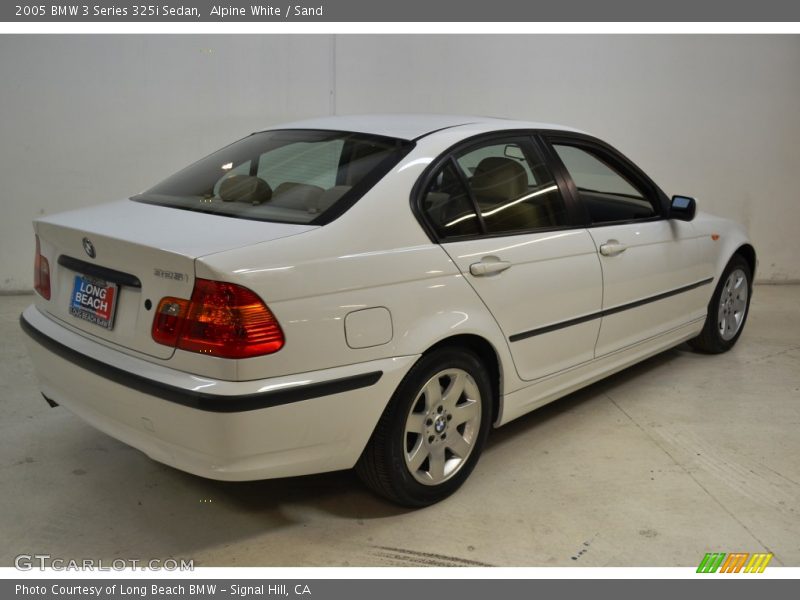 Alpine White / Sand 2005 BMW 3 Series 325i Sedan