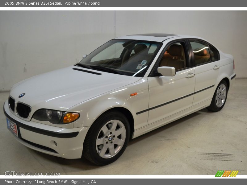 Alpine White / Sand 2005 BMW 3 Series 325i Sedan