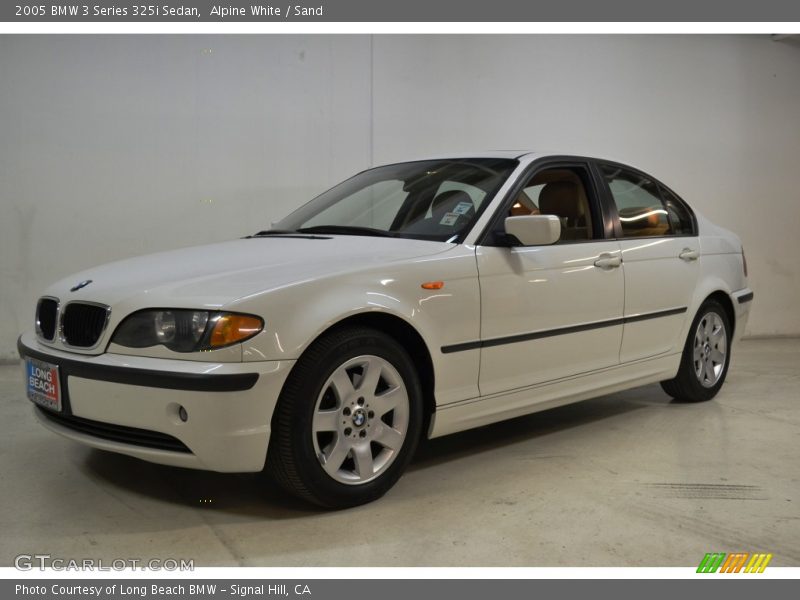 Alpine White / Sand 2005 BMW 3 Series 325i Sedan