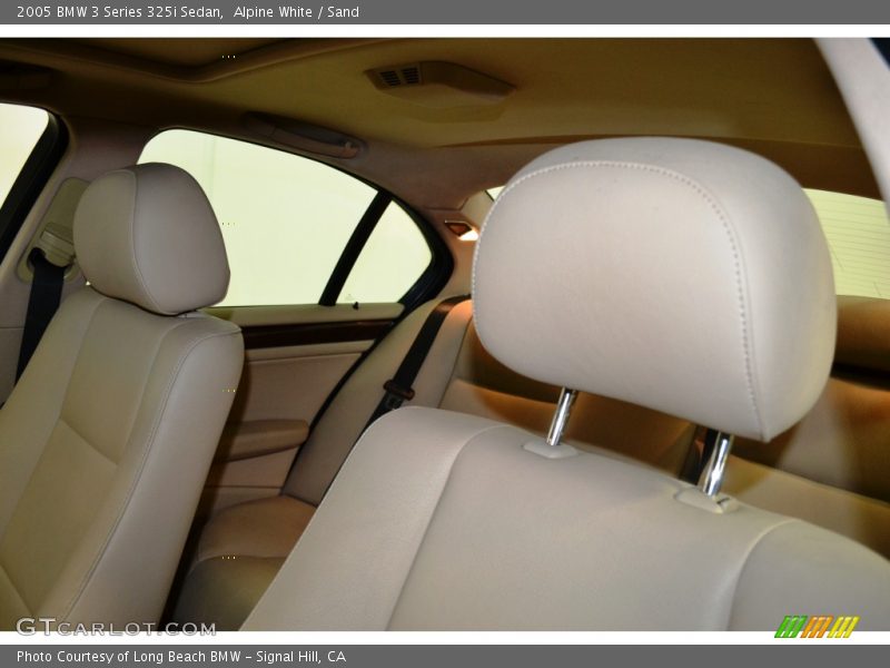 Alpine White / Sand 2005 BMW 3 Series 325i Sedan