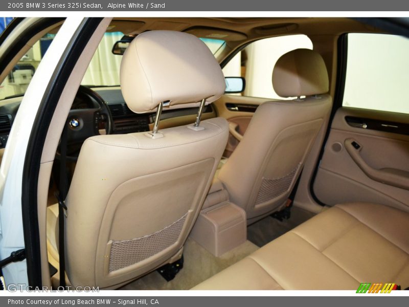 Alpine White / Sand 2005 BMW 3 Series 325i Sedan