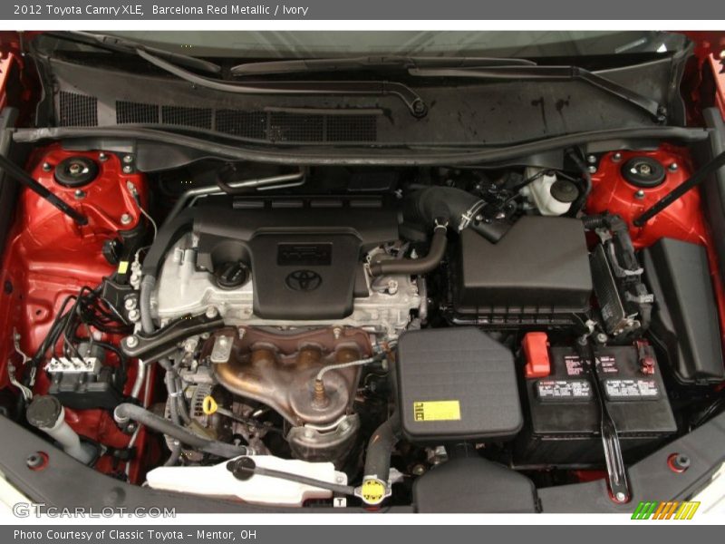  2012 Camry XLE Engine - 2.5 Liter DOHC 16-Valve Dual VVT-i 4 Cylinder