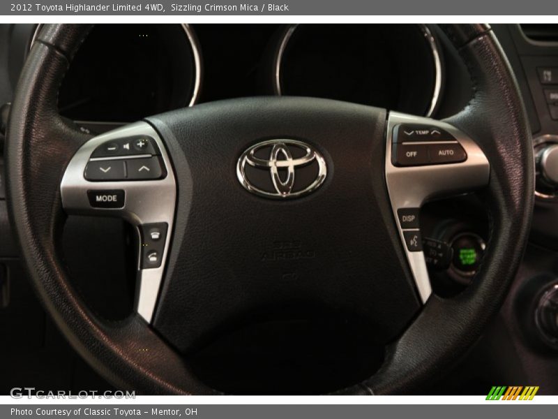  2012 Highlander Limited 4WD Steering Wheel