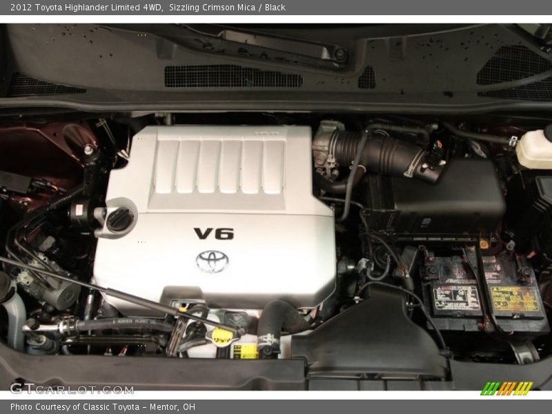  2012 Highlander Limited 4WD Engine - 3.5 Liter DOHC 24-Valve Dual VVT-i V6