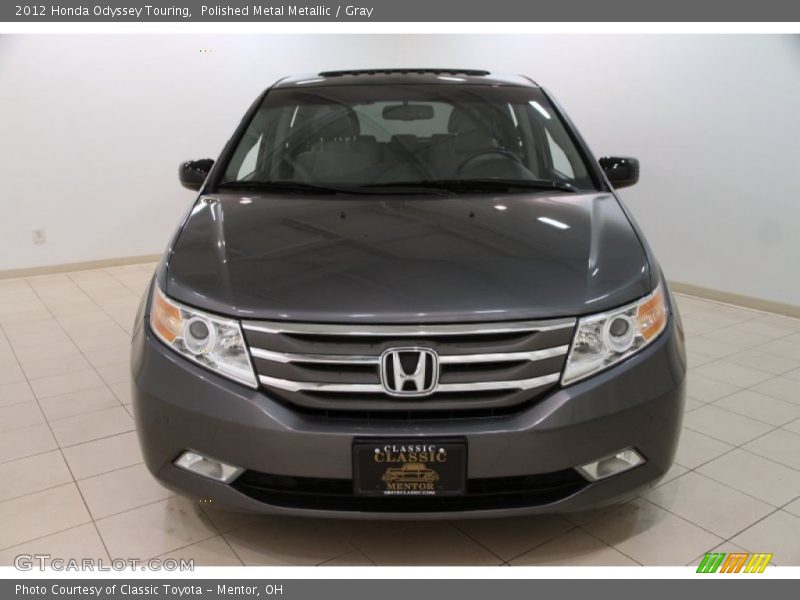 Polished Metal Metallic / Gray 2012 Honda Odyssey Touring