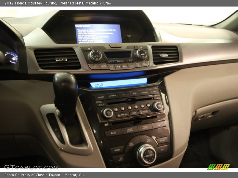 Polished Metal Metallic / Gray 2012 Honda Odyssey Touring