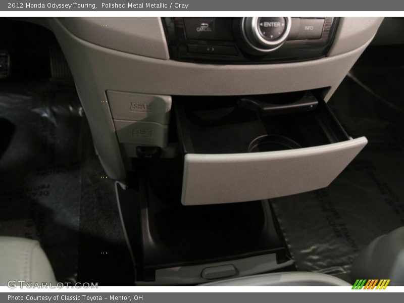 Polished Metal Metallic / Gray 2012 Honda Odyssey Touring
