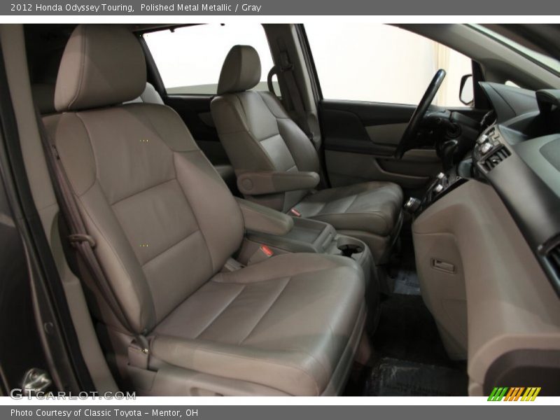 Polished Metal Metallic / Gray 2012 Honda Odyssey Touring