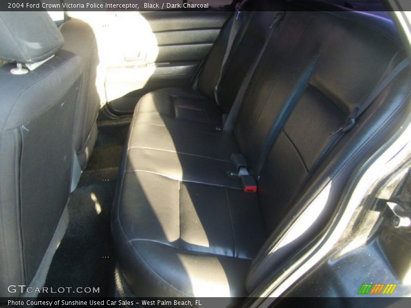 Black / Dark Charcoal 2004 Ford Crown Victoria Police Interceptor