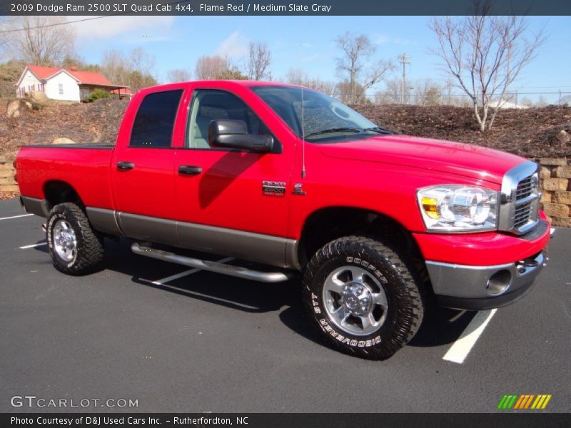 Front 3/4 View of 2009 Ram 2500 SLT Quad Cab 4x4