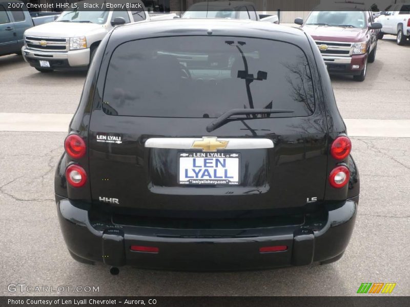 Black / Ebony Black 2007 Chevrolet HHR LS