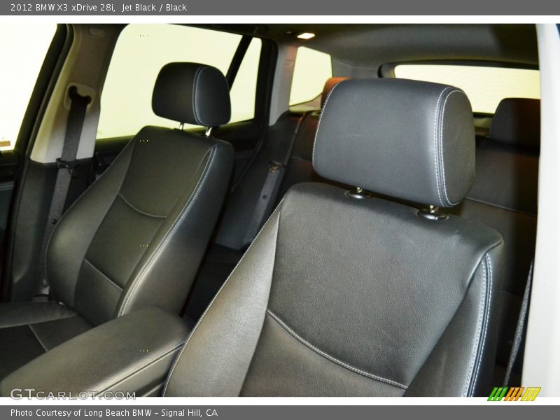Jet Black / Black 2012 BMW X3 xDrive 28i