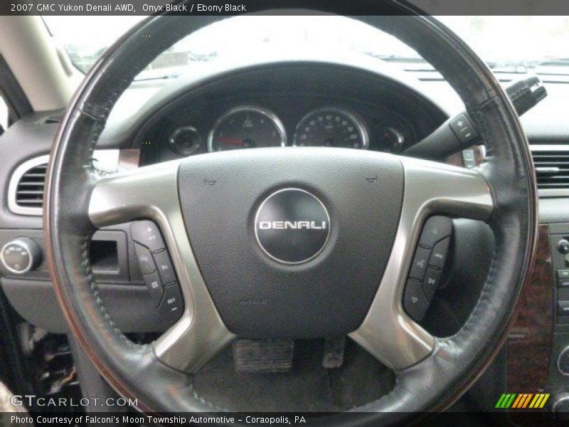 Onyx Black / Ebony Black 2007 GMC Yukon Denali AWD