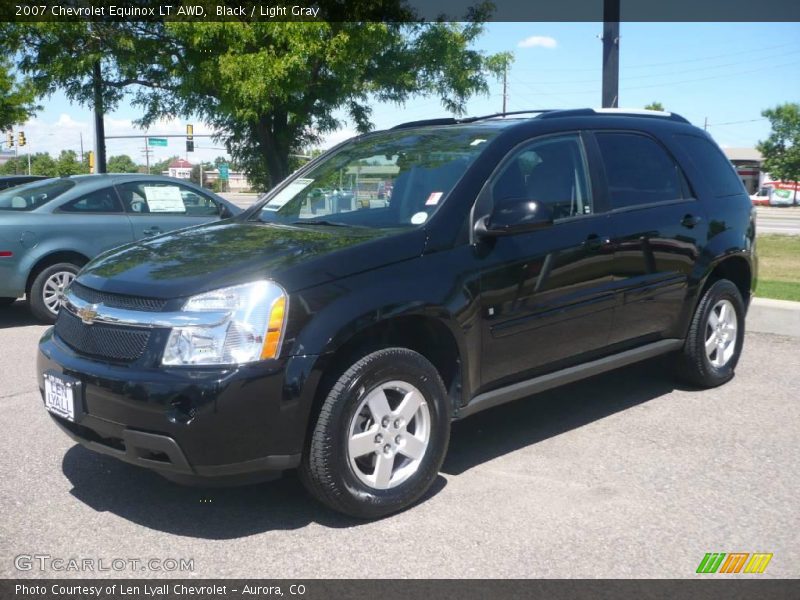 Black / Light Gray 2007 Chevrolet Equinox LT AWD