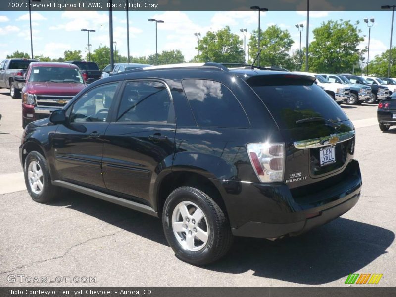 Black / Light Gray 2007 Chevrolet Equinox LT AWD