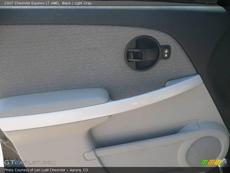 Black / Light Gray 2007 Chevrolet Equinox LT AWD