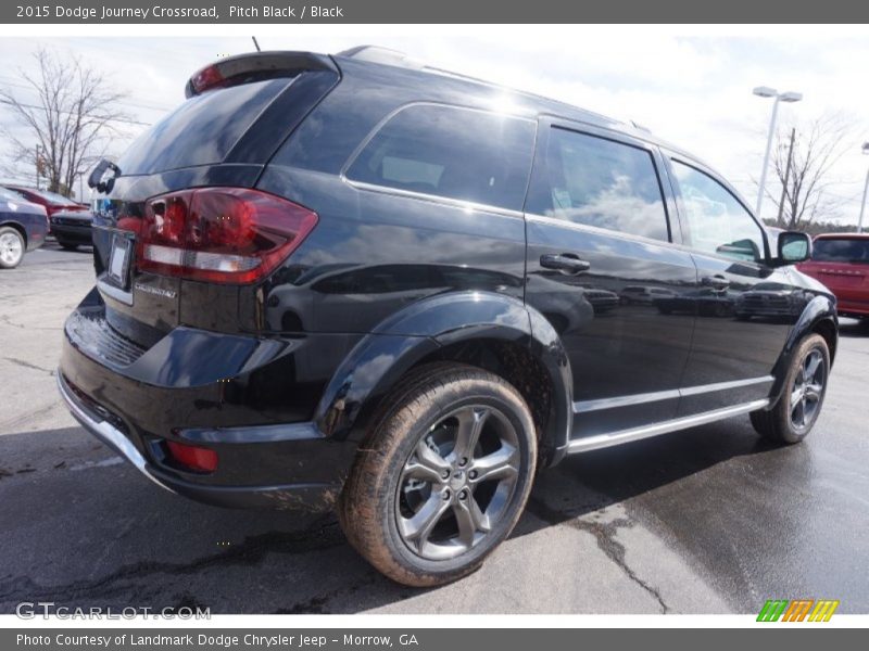 Pitch Black / Black 2015 Dodge Journey Crossroad