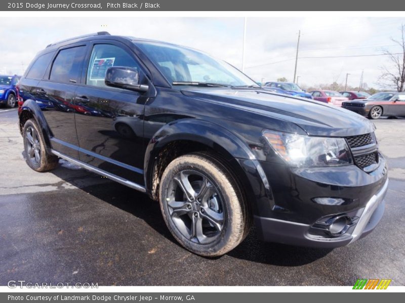 Pitch Black / Black 2015 Dodge Journey Crossroad