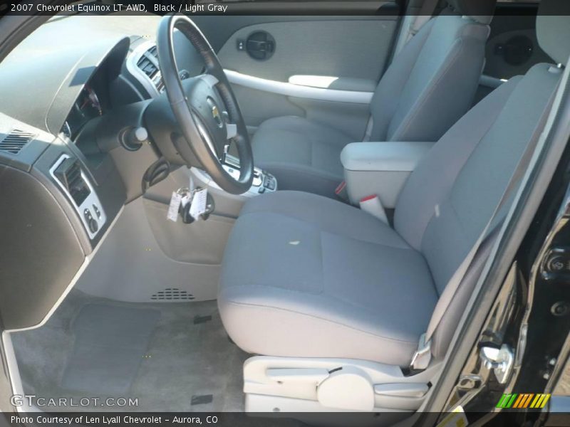 Black / Light Gray 2007 Chevrolet Equinox LT AWD