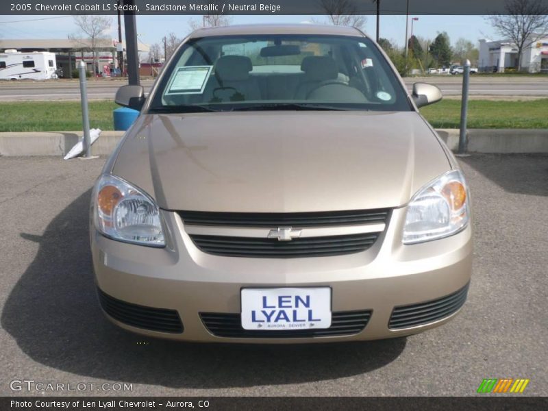 Sandstone Metallic / Neutral Beige 2005 Chevrolet Cobalt LS Sedan