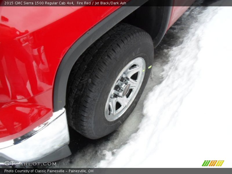 Fire Red / Jet Black/Dark Ash 2015 GMC Sierra 1500 Regular Cab 4x4