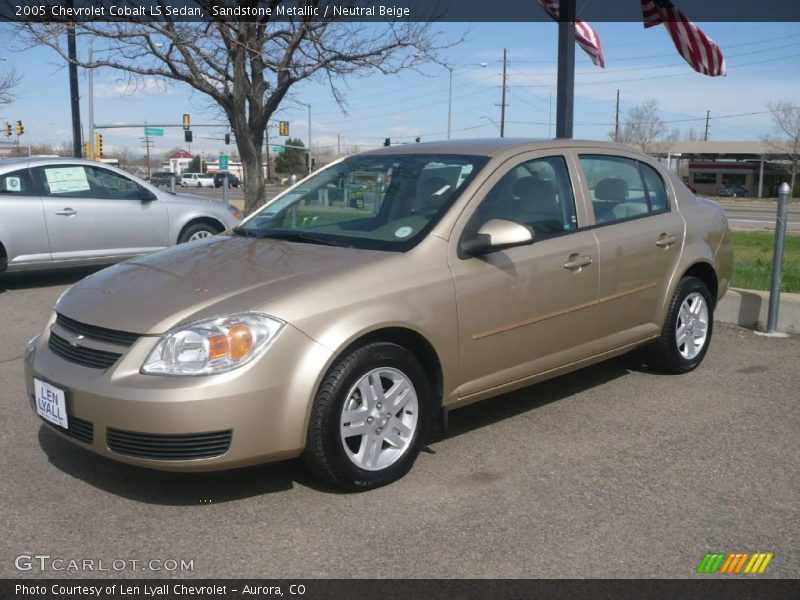 Sandstone Metallic / Neutral Beige 2005 Chevrolet Cobalt LS Sedan