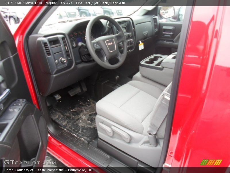 Fire Red / Jet Black/Dark Ash 2015 GMC Sierra 1500 Regular Cab 4x4