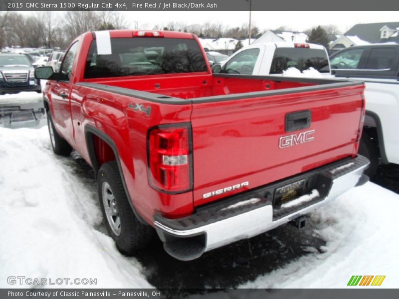  2015 Sierra 1500 Regular Cab 4x4 Fire Red