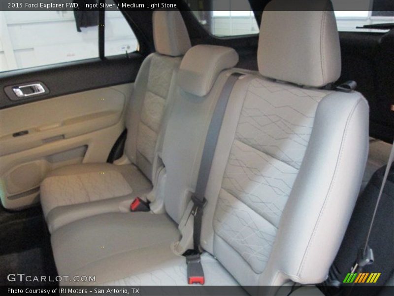 Ingot Silver / Medium Light Stone 2015 Ford Explorer FWD
