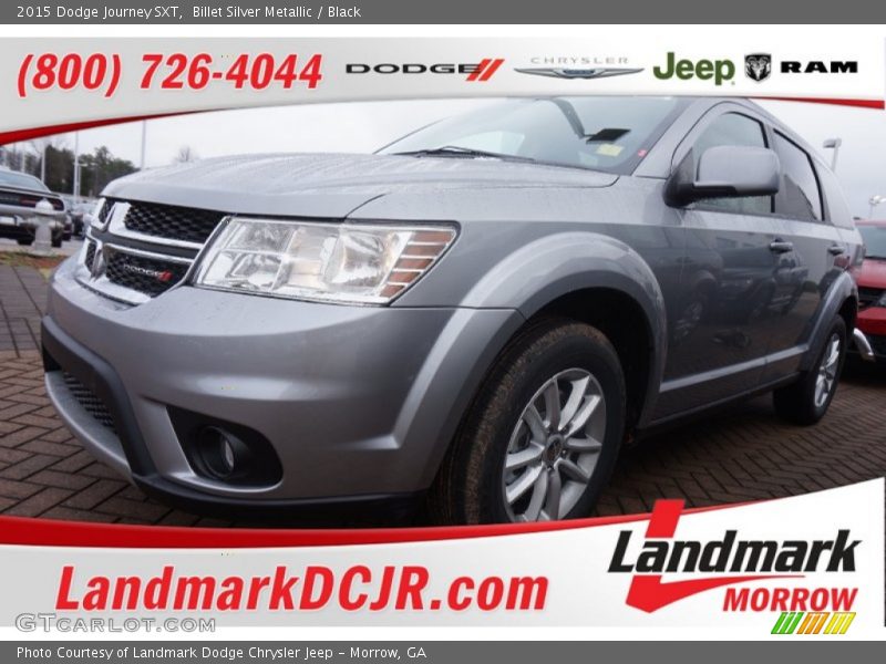 Billet Silver Metallic / Black 2015 Dodge Journey SXT