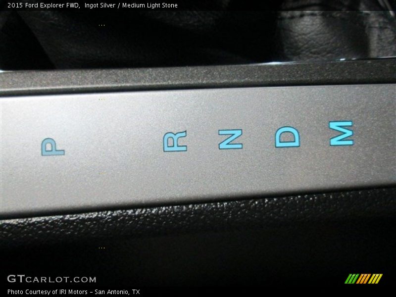 Ingot Silver / Medium Light Stone 2015 Ford Explorer FWD