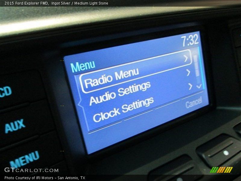 Ingot Silver / Medium Light Stone 2015 Ford Explorer FWD