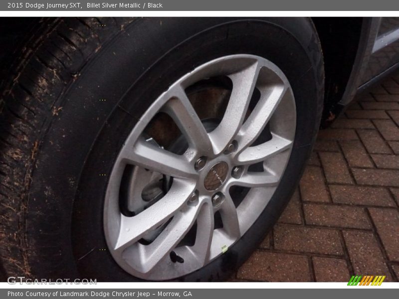 Billet Silver Metallic / Black 2015 Dodge Journey SXT