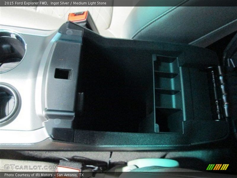 Ingot Silver / Medium Light Stone 2015 Ford Explorer FWD