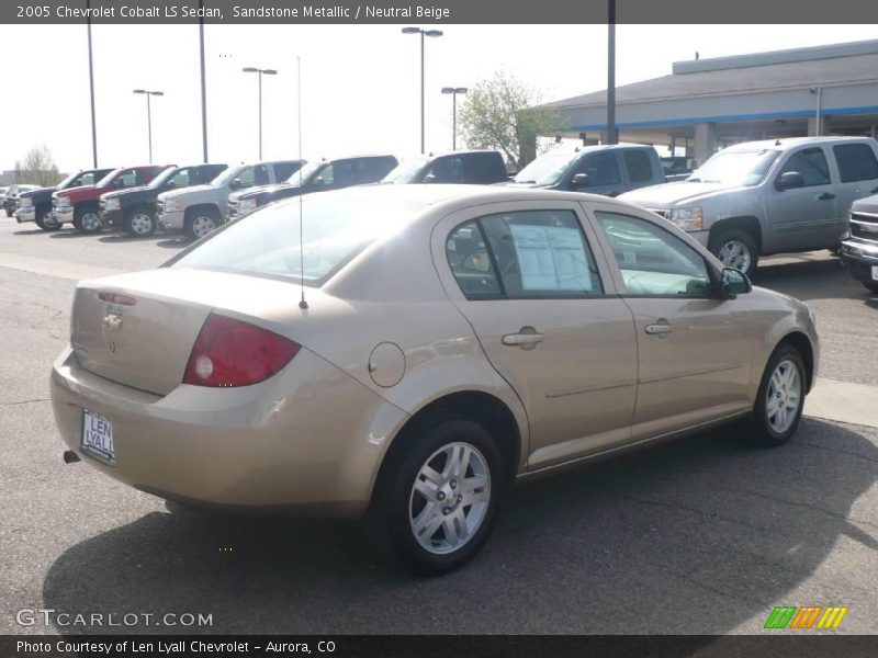 Sandstone Metallic / Neutral Beige 2005 Chevrolet Cobalt LS Sedan