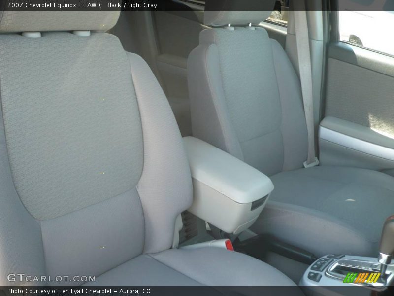 Black / Light Gray 2007 Chevrolet Equinox LT AWD